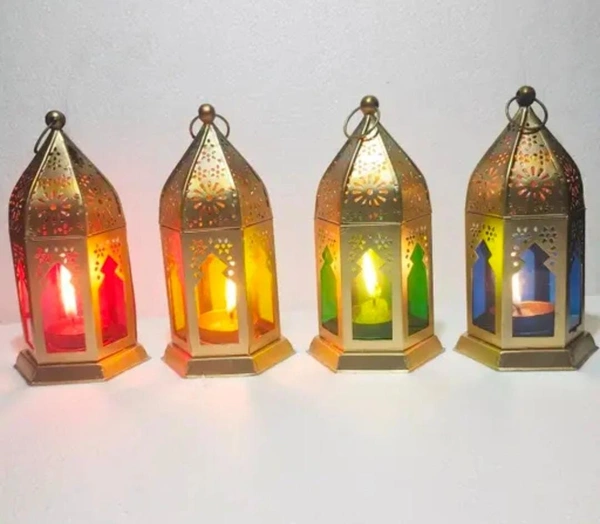 Lantern set of 4pc - size 9 inch