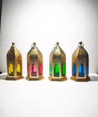 Lantern set of 4pc - size 9 inch