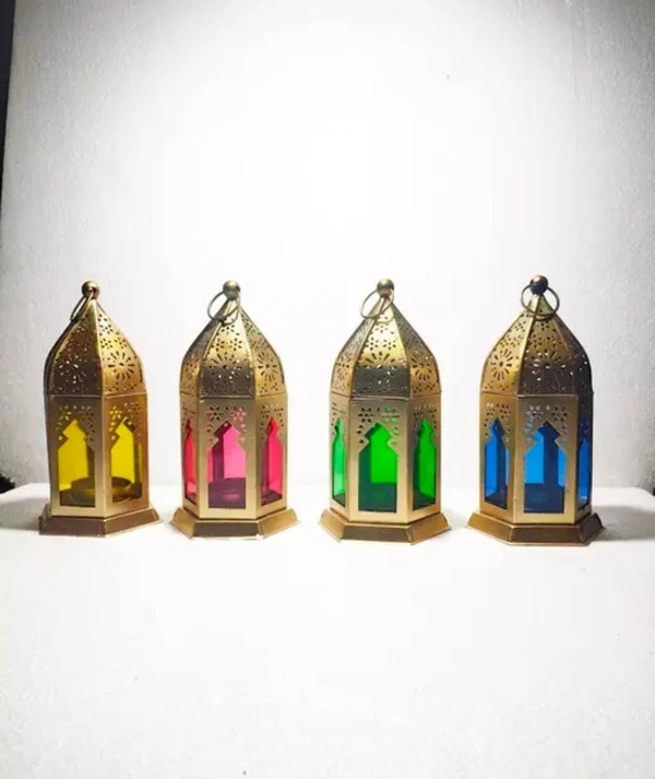 Lantern set of 4pc - size 9 inch