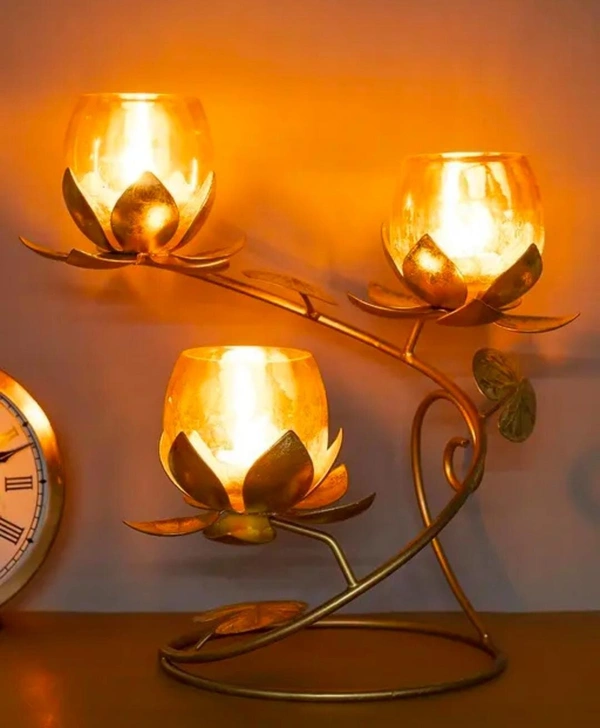 T- light 3 lotus - 