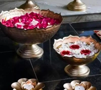 Taj urli floating flowers - Size 10 x 8 inch