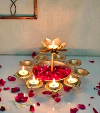 Diya flower pipe - size 26 x 20 inch