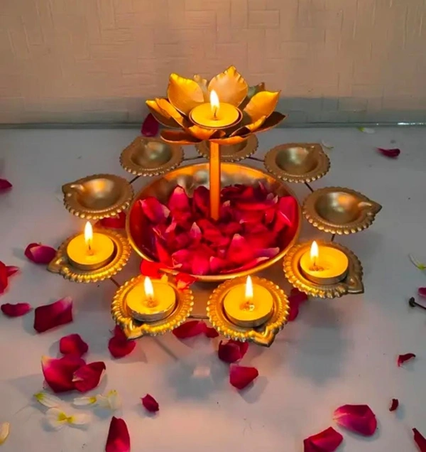 Diya flower pipe - size 26 x 20 inch