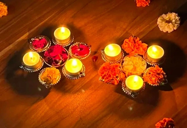 Urli 6diya design 2pc set - Size 7 inch