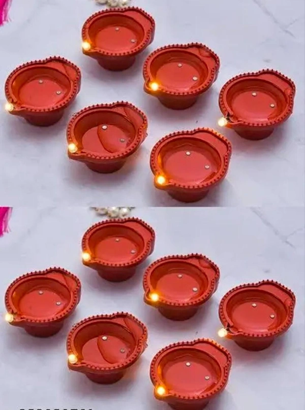 LED water sansor diya 12pc set