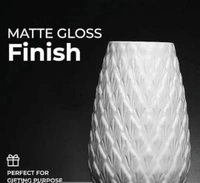 Ceramic vase white 1