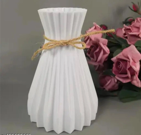 Ceramic flower vase decor