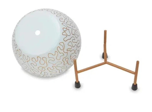 Flower pot with stand 