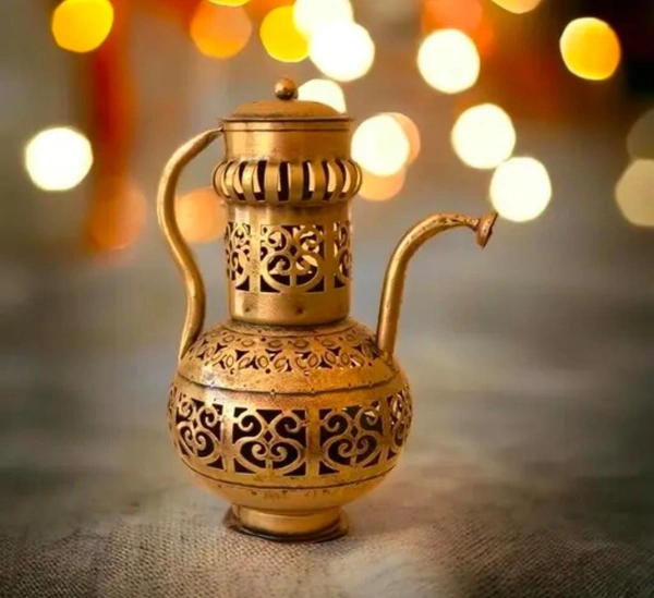 Antique surahi candle holder