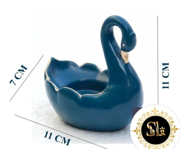 Resin duck T-light holder 2pc