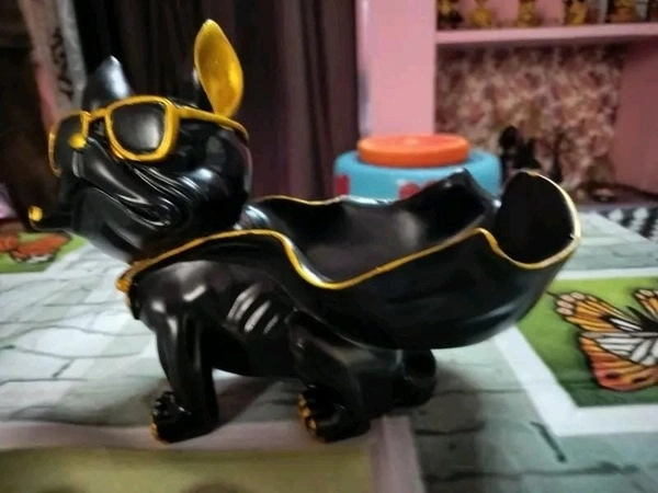 Cool Dog with Storage showpiece