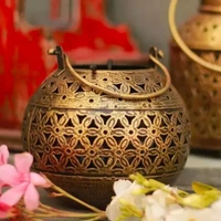 Antique flower Cutting T-light 