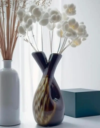 flower vase bottle shape ceramic