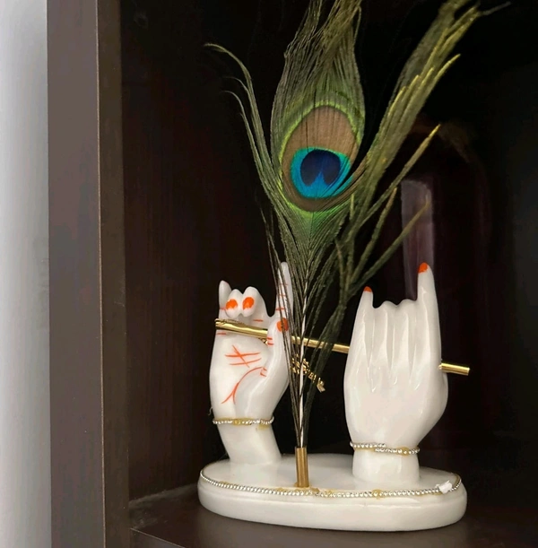 Krishna murali hands showpiece - Size 9 inch