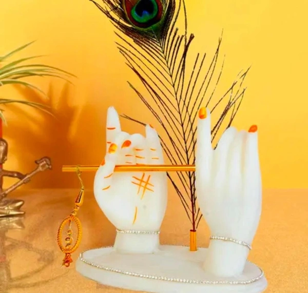 Krishna murali hands showpiece - Size 9 inch