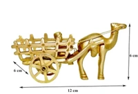  Brass camel Rajasthan showpiece  - 
