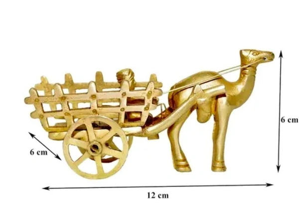  Brass camel Rajasthan showpiece  - 