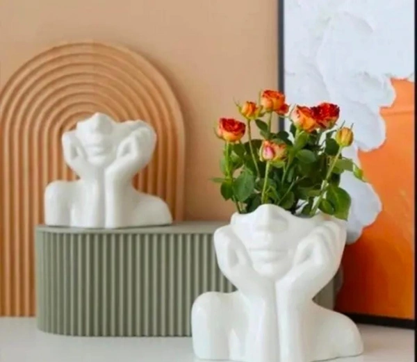 Ceramic flower vase new style