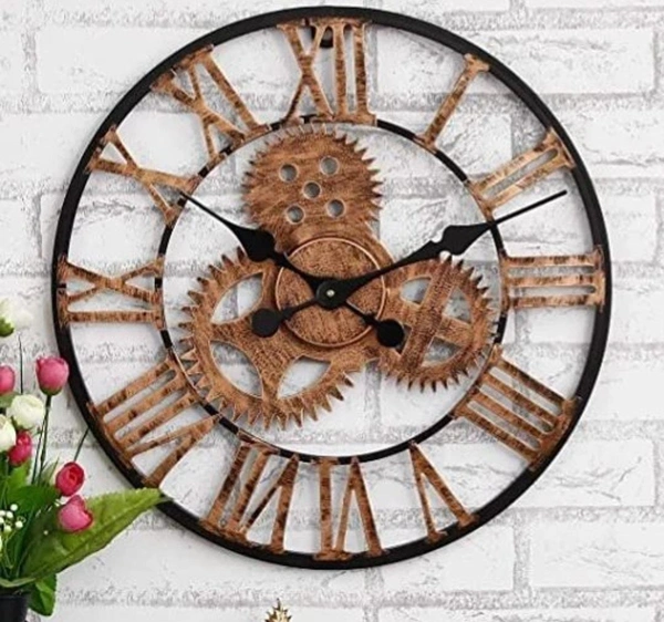 Round clock AD001 - Size 24 inch