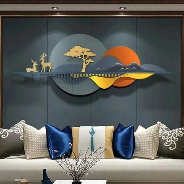 Wall art code 7371 - Size 52 x 20 inch