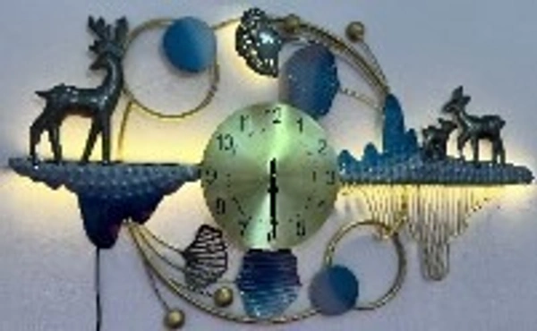 wall clock VD108 - Size 45 x 25 inch