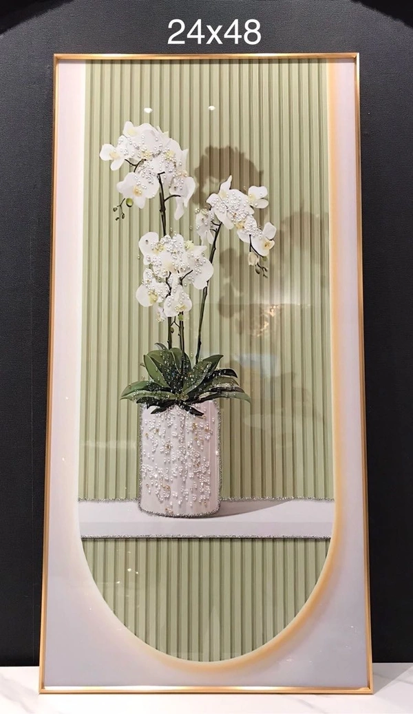 Crystal painting NY14 - size 24 x 48 inch