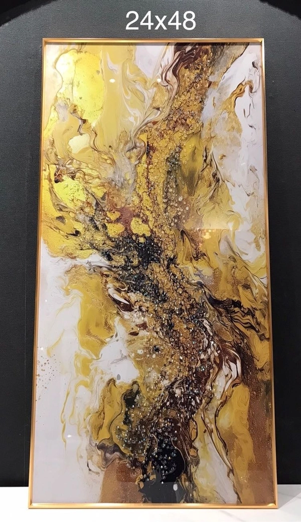Crystal painting NY20 - Size 24 x 48 inch