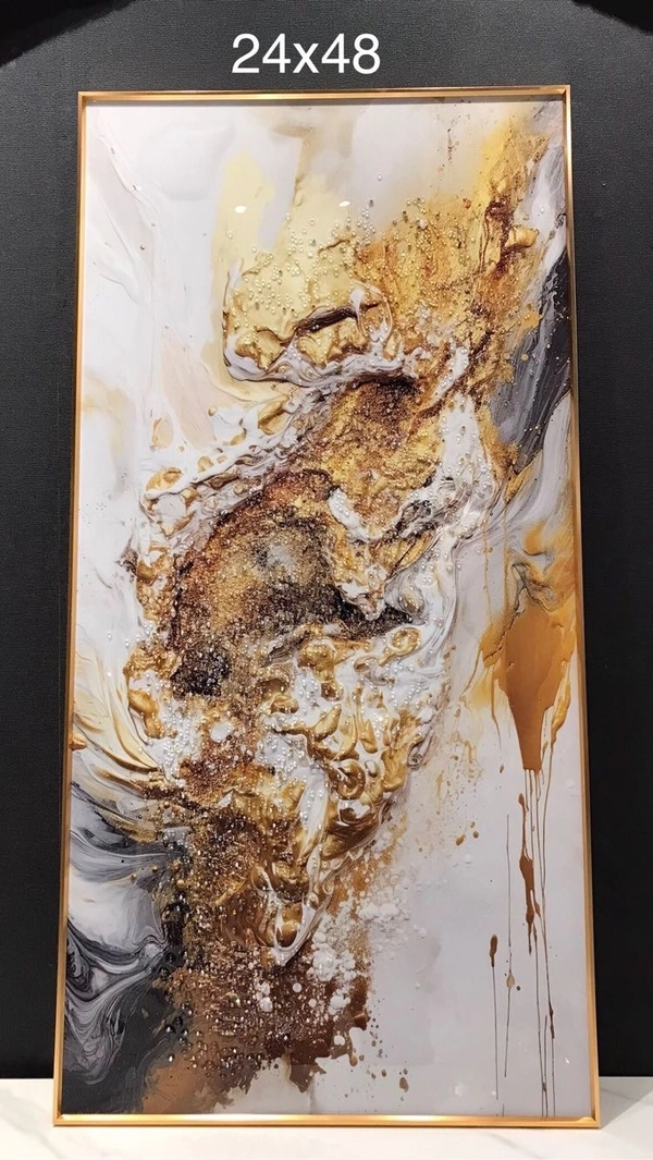 Crystal painting NY21 - Size 24 x 48 inch
