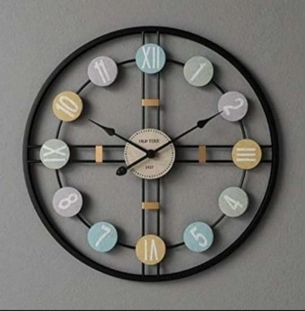 Round Clock AD0012,2 - Size 24 inch