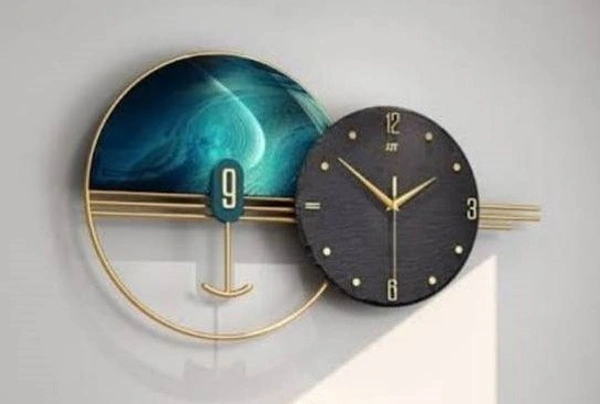 Wall clock AD791 - Size 34 x 20 inch