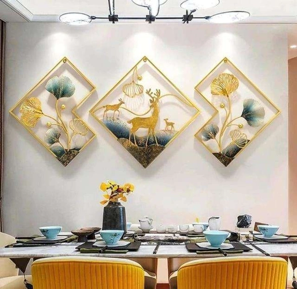 Wall art code 7304 - Size 21 x 21 inch (Each panel)