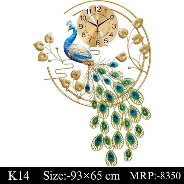 k14 wall clock  - Size 37 x 26 inch