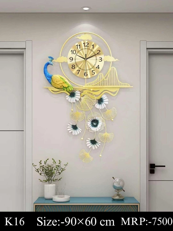 k16 wall clock  - Size 36 x 24 inch