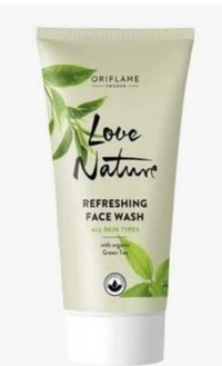 Oriflame Love Nature Refreshing Face Wash - Teal, Small