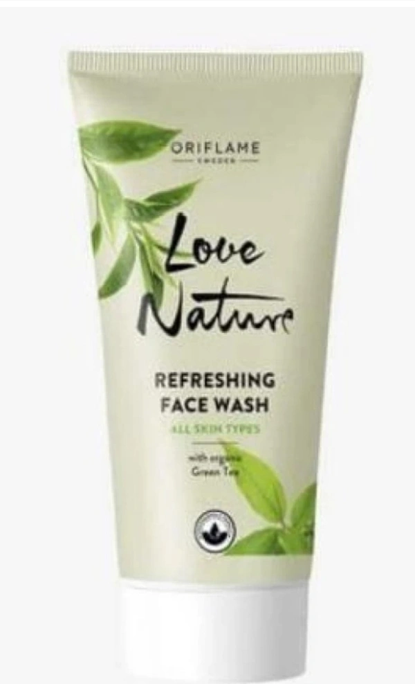Oriflame Love Nature Refreshing Face Wash - Teal, Small
