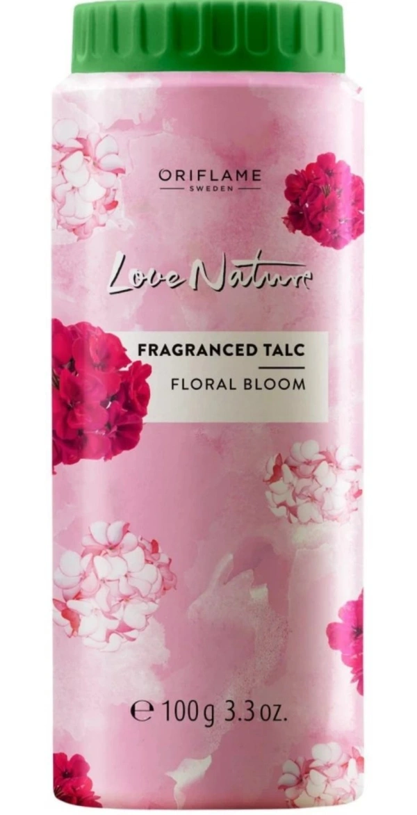 Oriflame Love Nature Fragrance Talc - Small, Papaya Whip