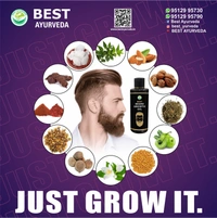 Best Ayurveda Best Beard Growth Oil | Beard Oil for Uneven & Patchy Beard | Natural Hair Oil For Thicker & Longer Beard | 100ml