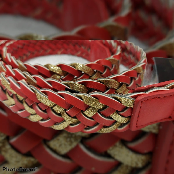 Red and Gold Belt - R, Red and Gold
