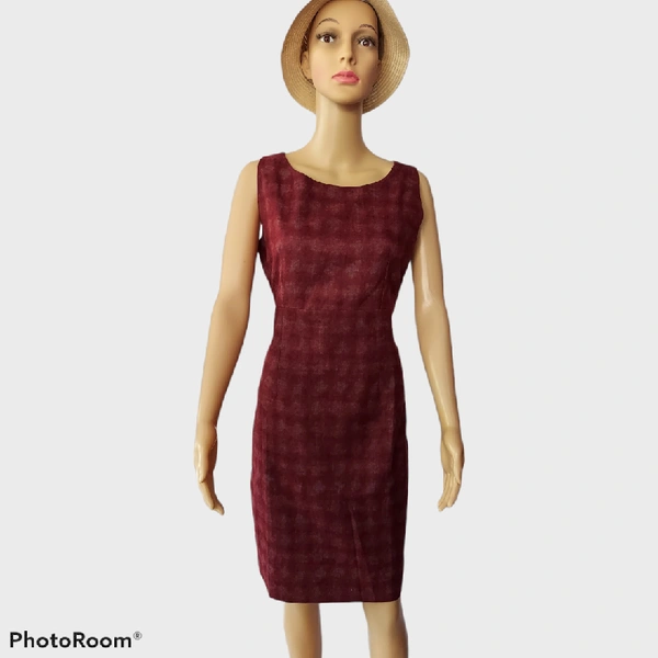 Rust Sheath Dress - L