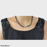 Party Sequined Dress - XL, Black