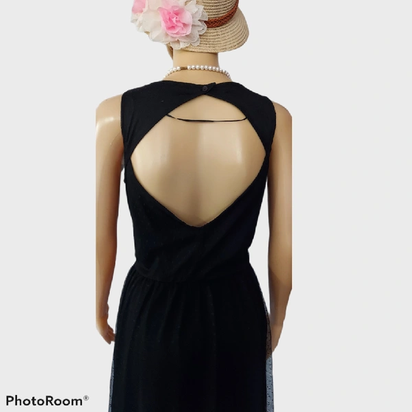 Dimond Back Sheath Sleeveless Dress - L