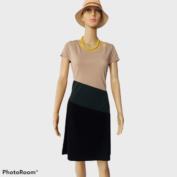 A Line Dress - L, Multicolored 