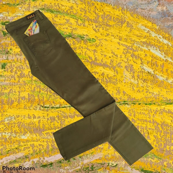 Green Denim Trouser - 30, Green
