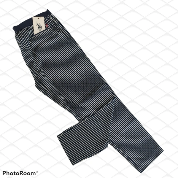 Cotton Trouser - 36, Navy