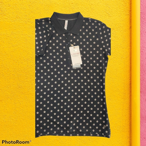 Polo T Shirt - L, Black