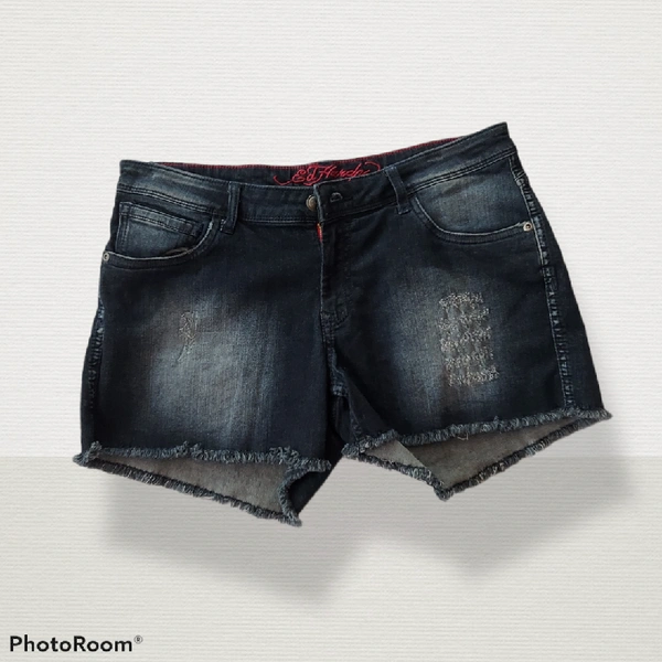 Jean Shorts - 32, Blue