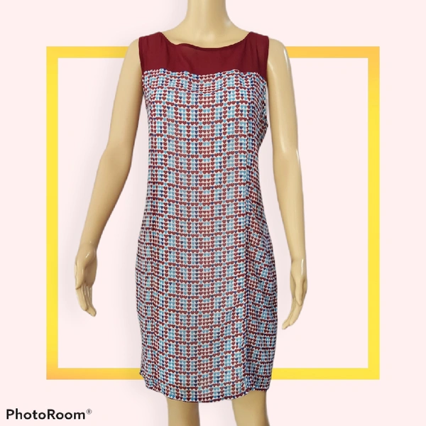 A Line Dress - XL, Multicolored 