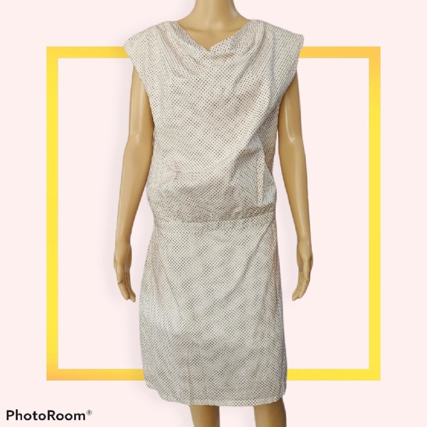 Cotton Dress - XXL, Off white
