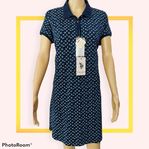 Polo Dress - XXL, Navy