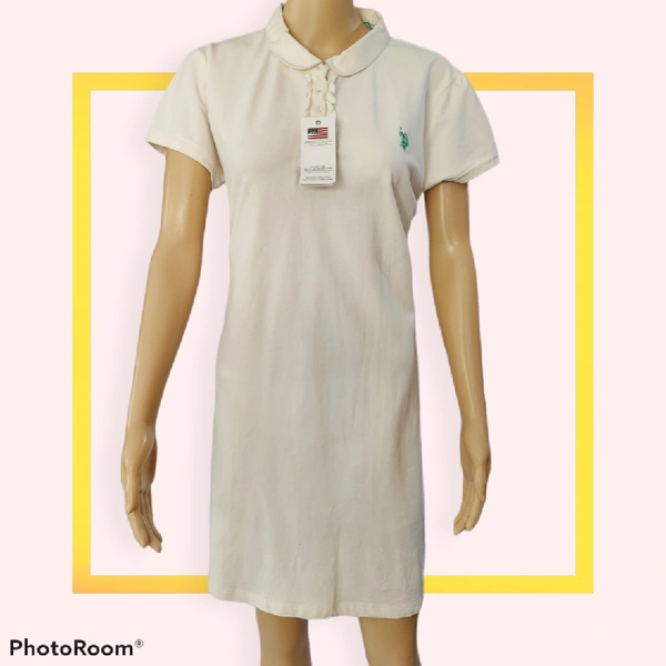 Polo Dress - XXL, Antic White